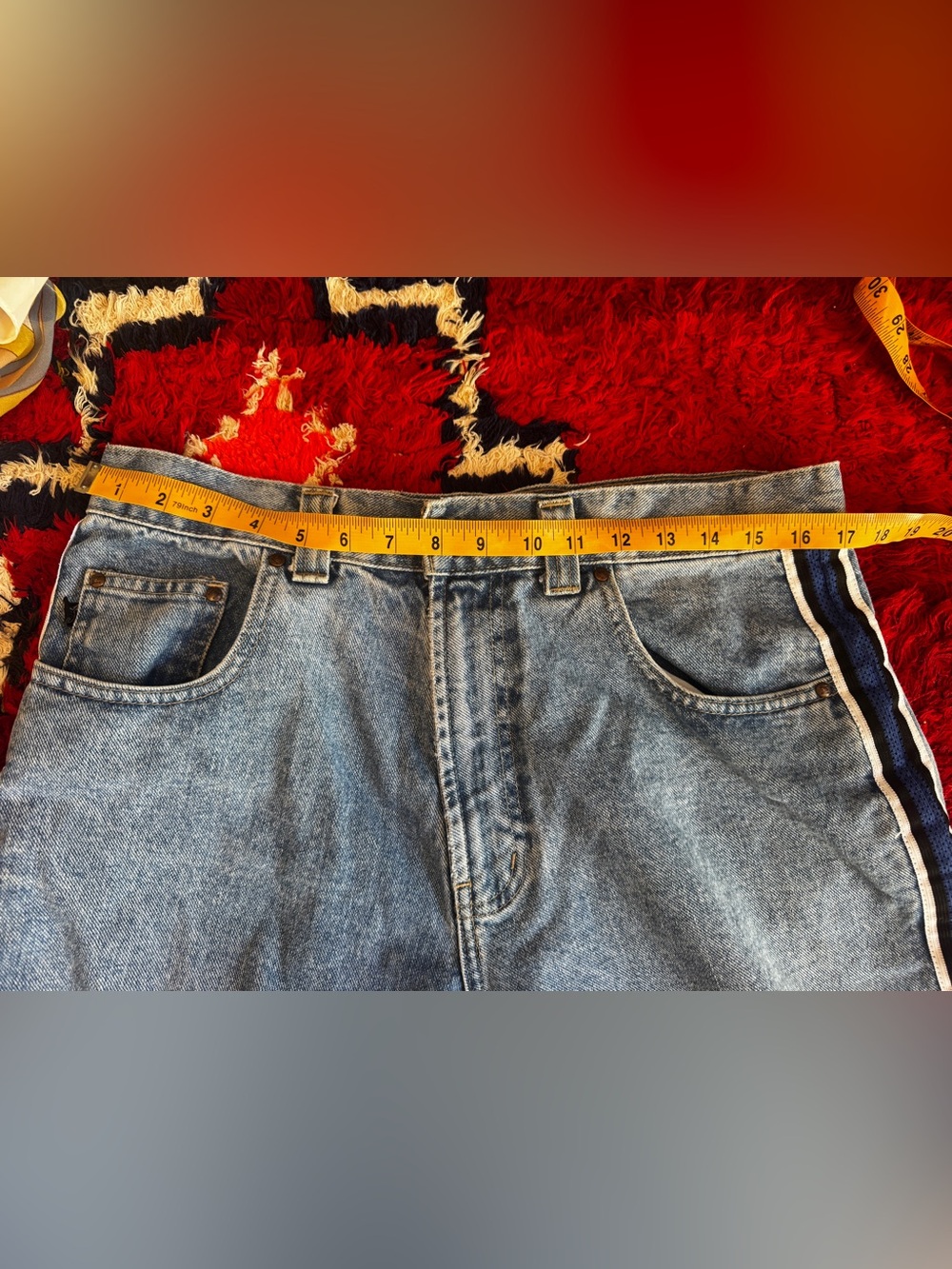 90s Vintage LEI Techno Zone JNCO Style Rave Jeans Sz 32 - Picture 12 of 12